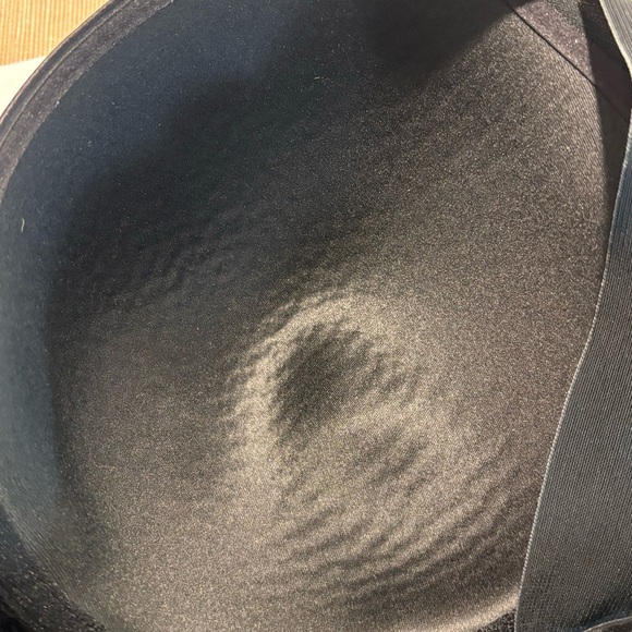 WACOAL Sz 40D Bra Padded Underwire Sheer Criss Cross Panels Adjustable Straps - Picture 7 of 8